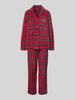 Lauren Ralph Lauren Pyjama met reverskraag Rood