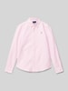 Polo Ralph Lauren Teens Regular Fit Hemdbluse mit Label-Patch Modell 'TRINETTEOX' Rosa