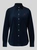 Polo Ralph Lauren Overhemdblouse met labelstitching Marineblauw