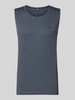 LERROS Tanktop mit Rundhalsausschnitt und Logo-Print Khaki