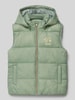 Name It Bodywarmer met motiefprint, model 'MONAY' Rietgroen