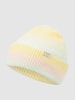 Barts Beanie mit Allover-Muster Hellgelb meliert