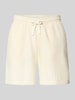 Only & Sons Regular fit sweatshorts van puur katoen, model 'TEL' Offwhite