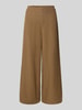 Marc O'Polo Wide Leg Culotte aus Lyocell-Leinen-Mix Camel