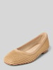 Marc Cain Bags & Shoes Ballerinas in Flecht-Optik Beige