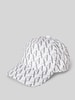 ARMANI EXCHANGE Basecap mit Logo-Muster Weiss