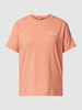 Gant T-shirt met labelstitching, model 'ARCH' Zalm