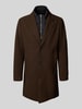 Lindbergh Jas met reverskraag Donkerbruin