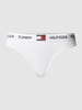 TOMMY HILFIGER String mit elastischem Logo-Bund Weiß