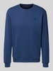 Scotch & Soda Sweatshirt mit Label-Detail Royal