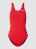 NIKE TRAINING Badpak met ronde hals en cut-outs op de rug Rood