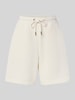 Rich & Royal Relaxed Fit Shorts mit elastischem Bund Offwhite