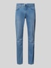 Brax Straight fit jeans met stretch, model 'CADIZ' Lichtblauw