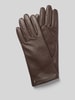 Roeckl Handschuhe aus echtem Leder Mittelbraun