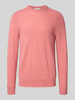 FTC-Cashmere Kaschmirpullover mit Rundhalsausschnitt Rose