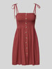 Only Tailliertes Freizeitkleid mit gesmoktem Brustbereich Modell 'NOVA' Bordeaux