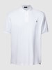 Polo Ralph Lauren Big & Tall PLUS SIZE poloshirt met logostitching Wit