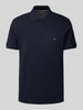 Christian Berg Men Poloshirt mit Logo-Stitching Marine