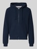 s.Oliver RED LABEL Relaxed Fit Sweatjacke aus reiner Baumwolle Marine