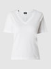 Selected Femme T-shirt z bawełny ekologicznej model ‘Standard’ Biały