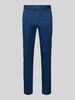 Hiltl Regular fit stoffen broek met strookzak, model 'PEAKER' Donkerblauw