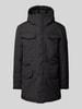 G-Star Raw Parka mit Pattentaschen Modell 'Vodan' Black