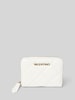 VALENTINO BAGS Portemonnee met labelapplicatie, model 'OCARINA' Wit