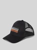 Knowledge Cotton Apparel Trucker Cap mit Label-Badge Black