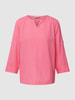 Fransa Blouse met tuniekkraag, model 'Maddie' Roze