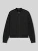 BOSS Regular Fit Sweatjacke aus reiner Baumwolle Modell 'Skiles 55' Black