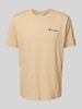 CHAMPION T-shirt met labelprint Beige