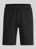 BOSS Green Regular dit sweatshorts van sneldrogend weefsel, model 'HECON ACTIVE' Zwart
