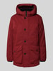 Tom Tailor Parka mit abnehmbarer Kapuze Bordeaux