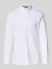 OLYMP No. Six Super slim fit zakelijk overhemd van popeline Wit