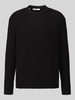 Selected Relaxed Fit Pullover aus Baumwoll-Mix Modell 'ALEX' Black