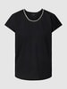 Christian Berg Woman T-shirt met ronde hals Zwart