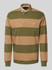 Polo Ralph Lauren Sweatshirt mit Logo-Stitching Modell 'RUGBY' Khaki