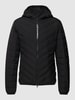 EA7 Emporio Armani Daunenjacke mit Label-Patch Schwarz