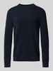 Marc O'Polo Regular Fit Pullover aus reiner Baumwolle  Dunkelblau