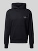 Jack & Jones Premium Hoodie mit Label-Print Modell 'BLACHAD' Black