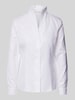 Christian Berg Woman Regular fit blouse met opstaande kraag Wit