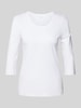 Christian Berg Woman Shirt met 3/4-mouwen Wit