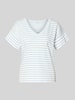 s.Oliver RED LABEL Relaxed Fit T-Shirt aus reiner Baumwolle Hellblau