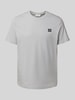 Calvin Klein Jeans T-Shirt mit Label-Patch Hellgrau