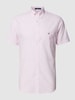 Gant Regular Fit Freizeithemd mit Streifenmuster Rosé