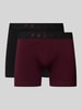 Falke Boxershort met elastische logo in band in een set van 2 stuks Donkerrood