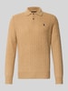 Polo Ralph Lauren Regular fit gebreide pullover van een mix van wol en kasjmier Camel