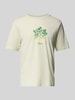 Jack & Jones T-Shirt mit Motiv-Print Modell 'ALMERIA' Mint