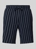 Jack & Jones Regular Fit Shorts mit elastischem Bund Modell 'JAIDEN' Marine