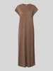 PIECES Gerades Freizeitkleid aus Viskose-Mix Modell 'ANORA' Khaki